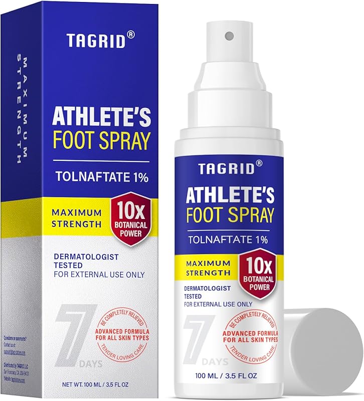 TAGRID Athletes Foot Treatment Antifungal