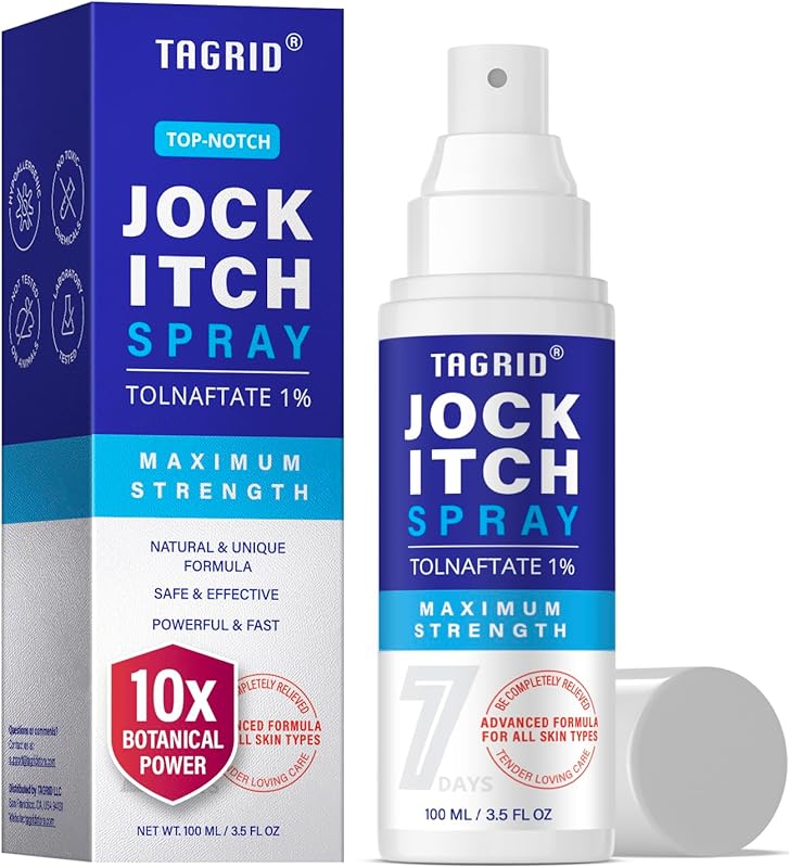 TAGRID Jock Itch Spray Antifungal